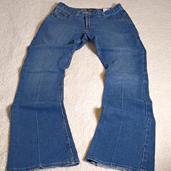 Cruel Girl Classic Blue Flare Jeans - Picture 1 of 11